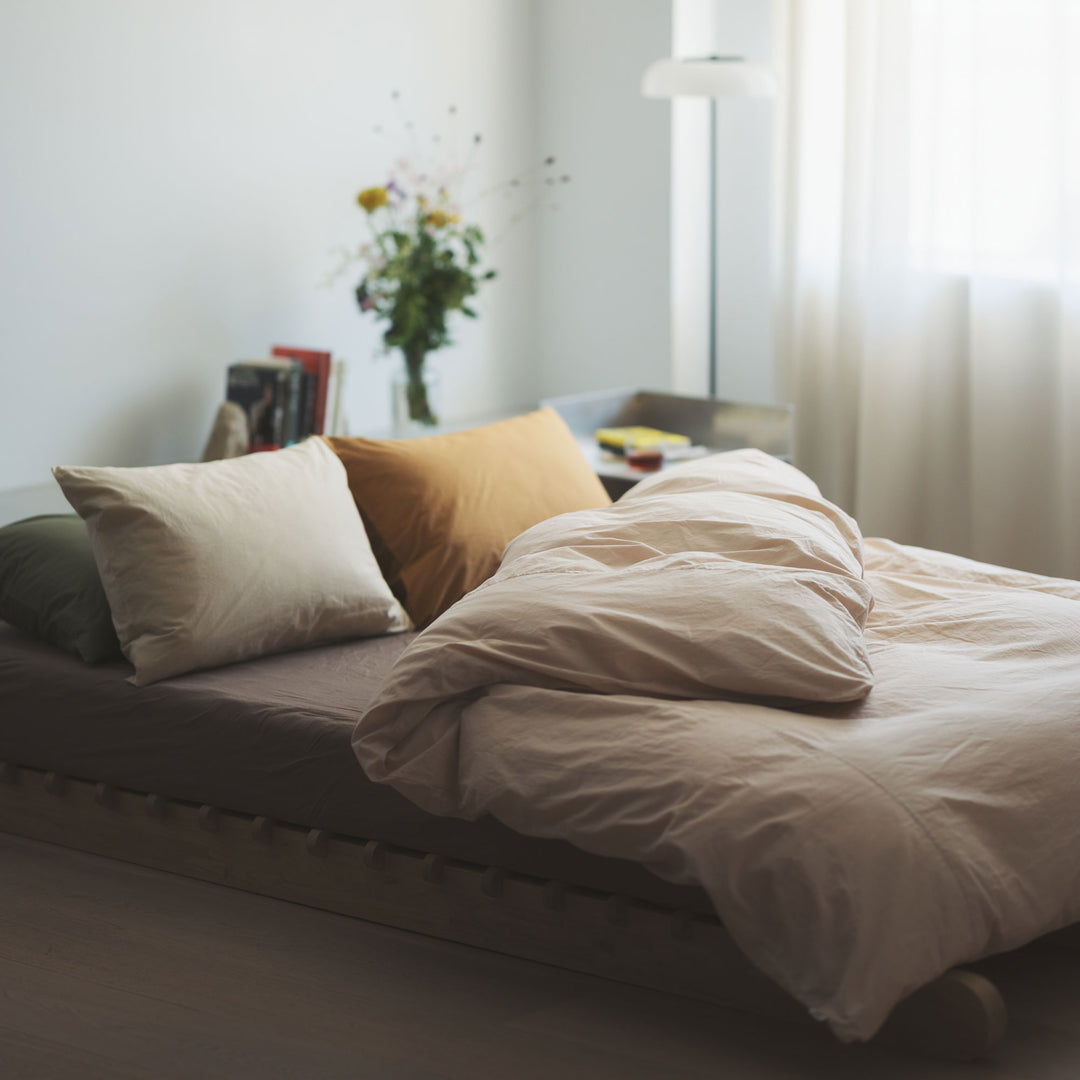 "SHIWA" Cotton Broad Duvet Cover（Greige）｜かけ布団カバー