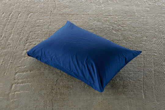 【Limited Edition】"SHIWA" Cotton Pillow Case（Midnight Blue）｜ピローケース