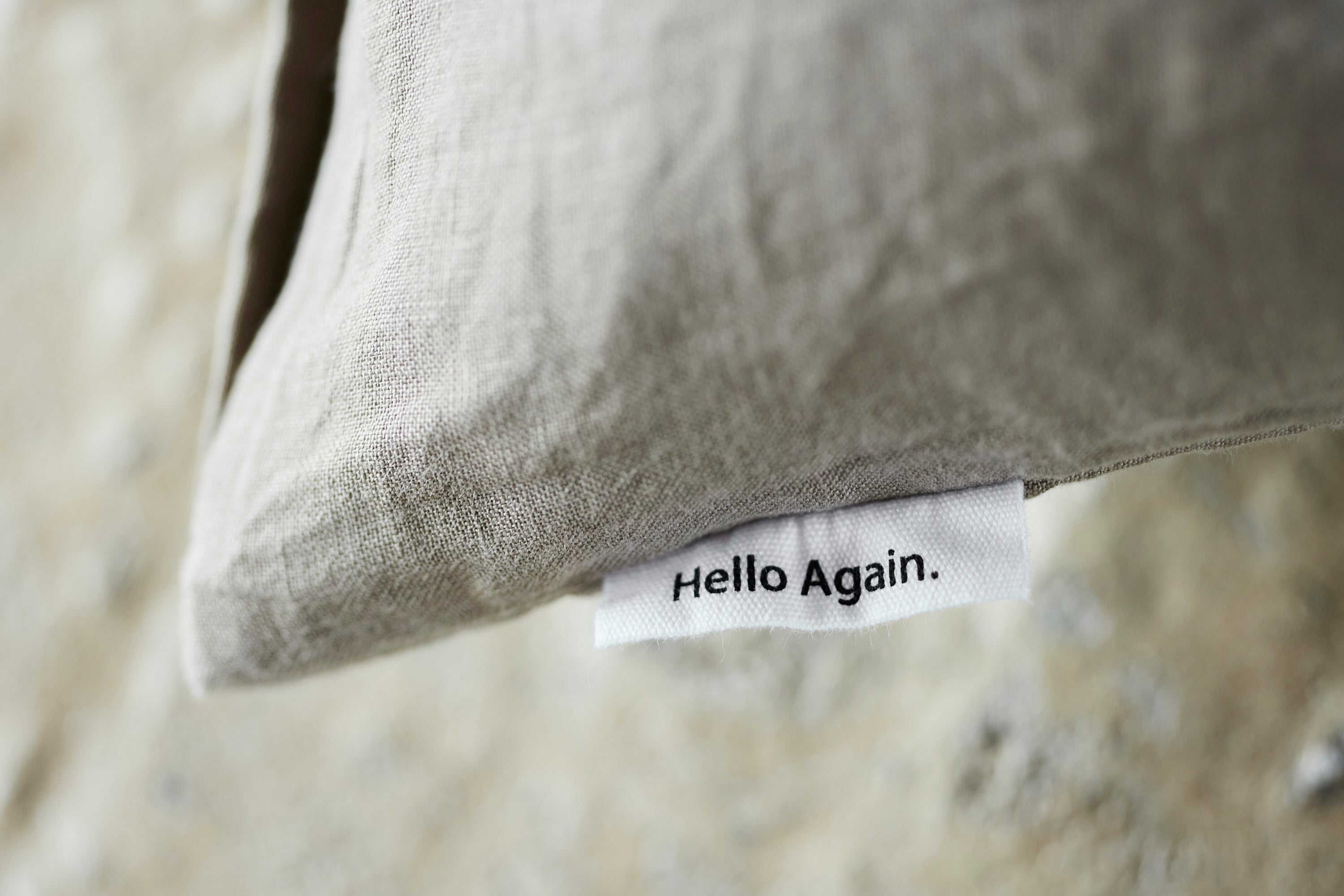 Linen Cushion Cover（Gray）｜クッションカバー – sinso