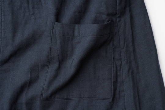 Noma Shirt / Pants | ダブルガーゼ セットアップ(Black)