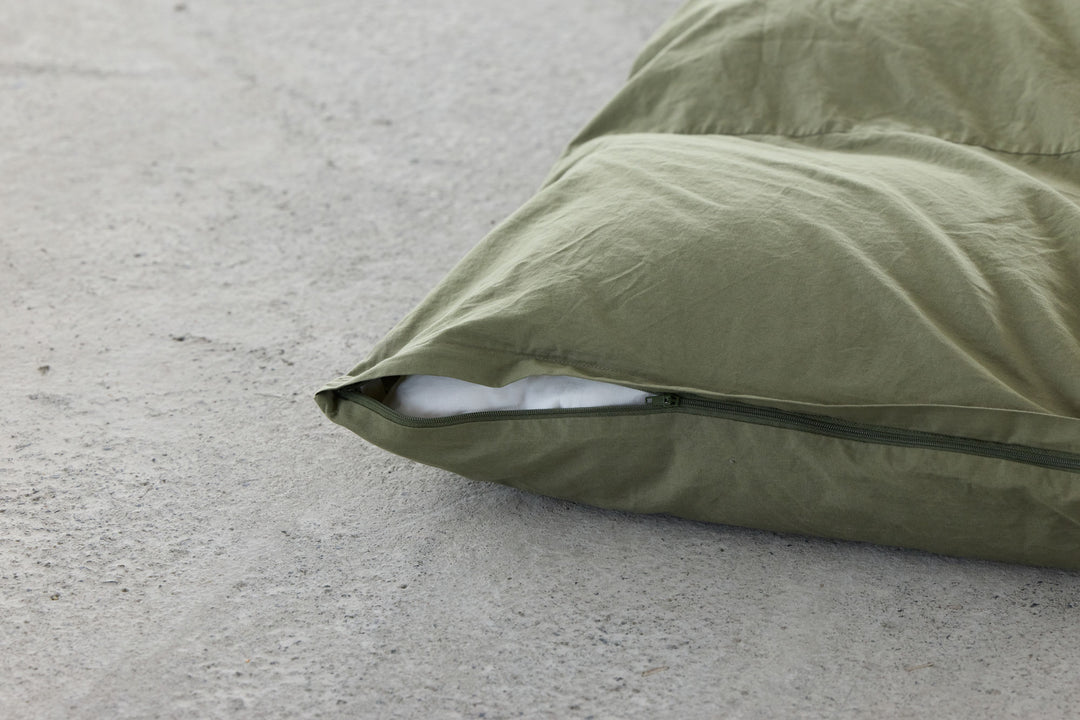 "SHIWA" Cotton Broad Duvet Cover（Ash Pink）｜かけ布団カバー