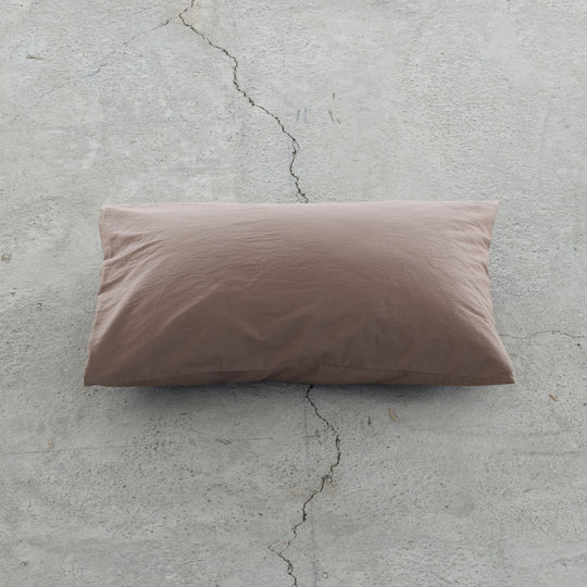 "SHIWA" Cotton Broad Pillow Case（Greige）｜ピローケース