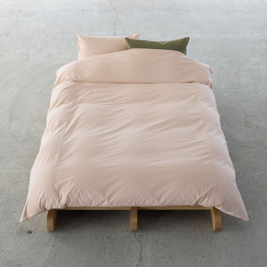 "SHIWA" Cotton Broad Duvet Cover（Ash Pink）｜かけ布団カバー