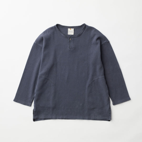 Woodland Shirt / Pants | オーガニックコットン セットアップ(Faded Navy)