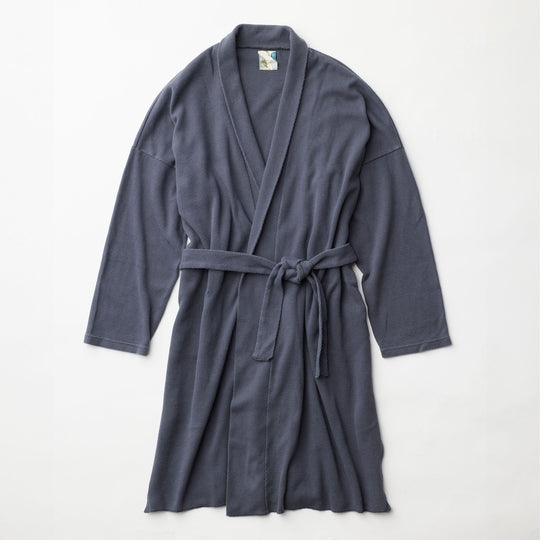 Woodland Gown | オーガニックコットン ガウン(Faded Navy)