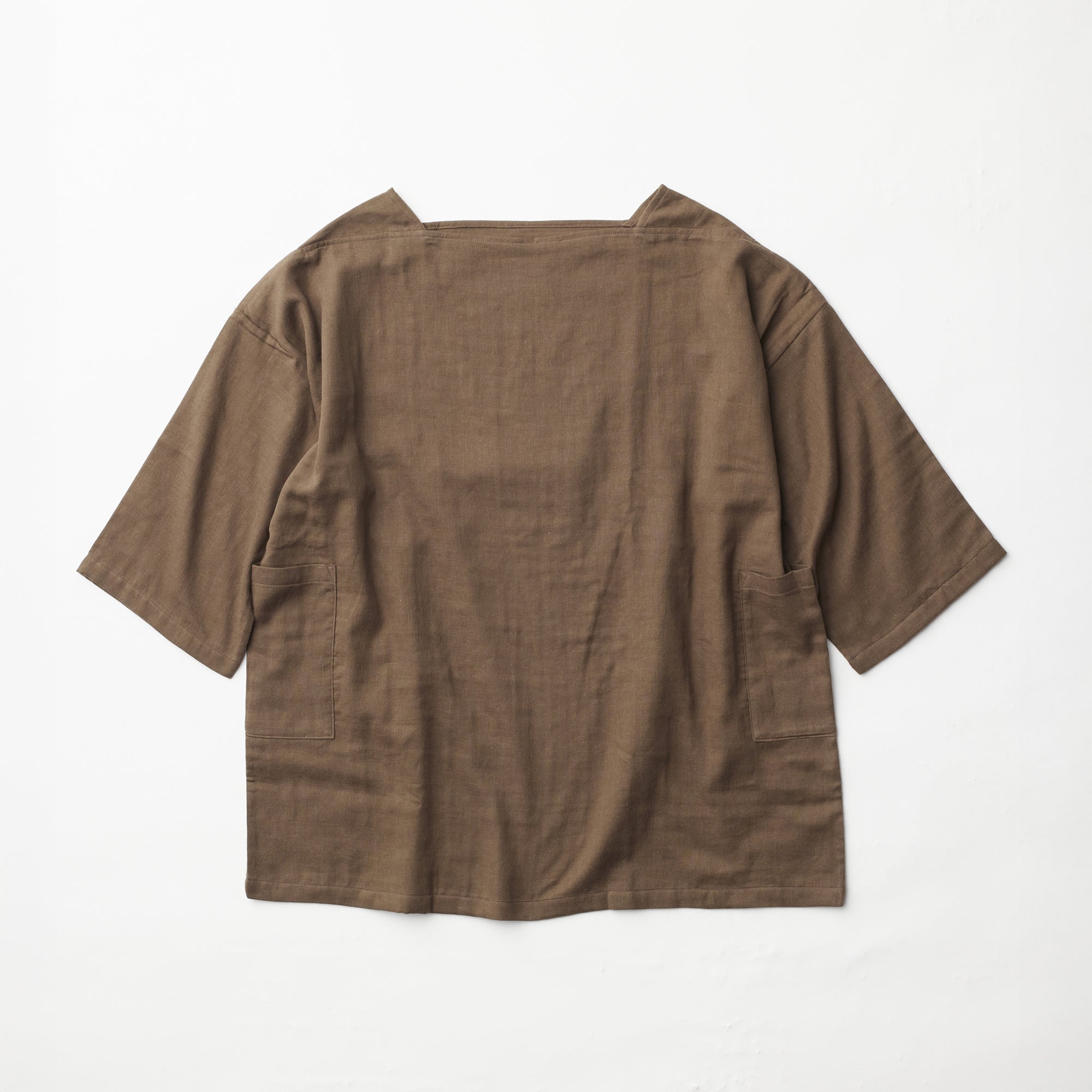 Noma Shirt / Pants | ダブルガーゼ セットアップ(Brown) – sinso