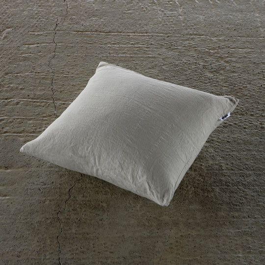 Linen Cushion Cover（Beige）｜クッションカバー