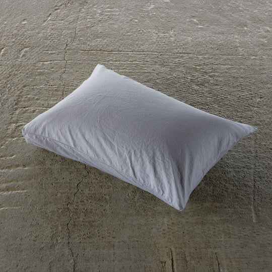 "SHIWA" Cotton Pillow Case（Light Gray）｜ピローケース