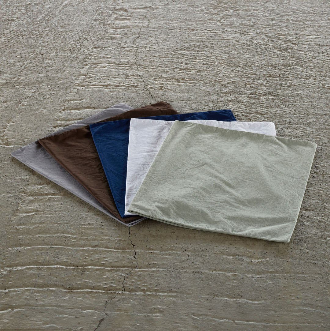 【Limited Edition】"SHIWA" Cotton Pillow Case（Soil Brown）｜ピローケース