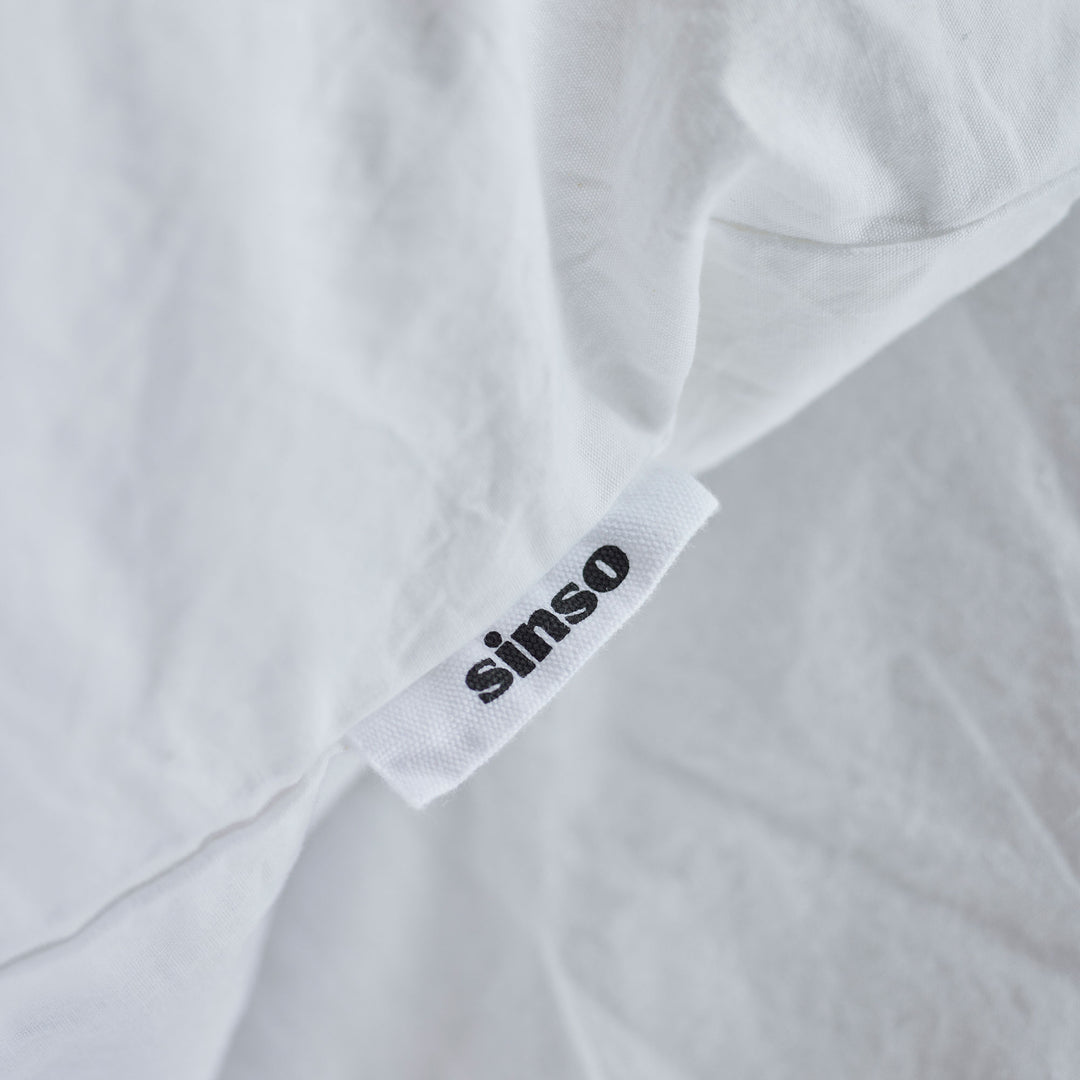 "SHIWA" Cotton Duvet Cover（Light Gray）｜かけ布団カバー