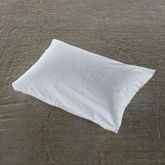 "SHIWA" Cotton Pillow Case（White）｜ピローケース