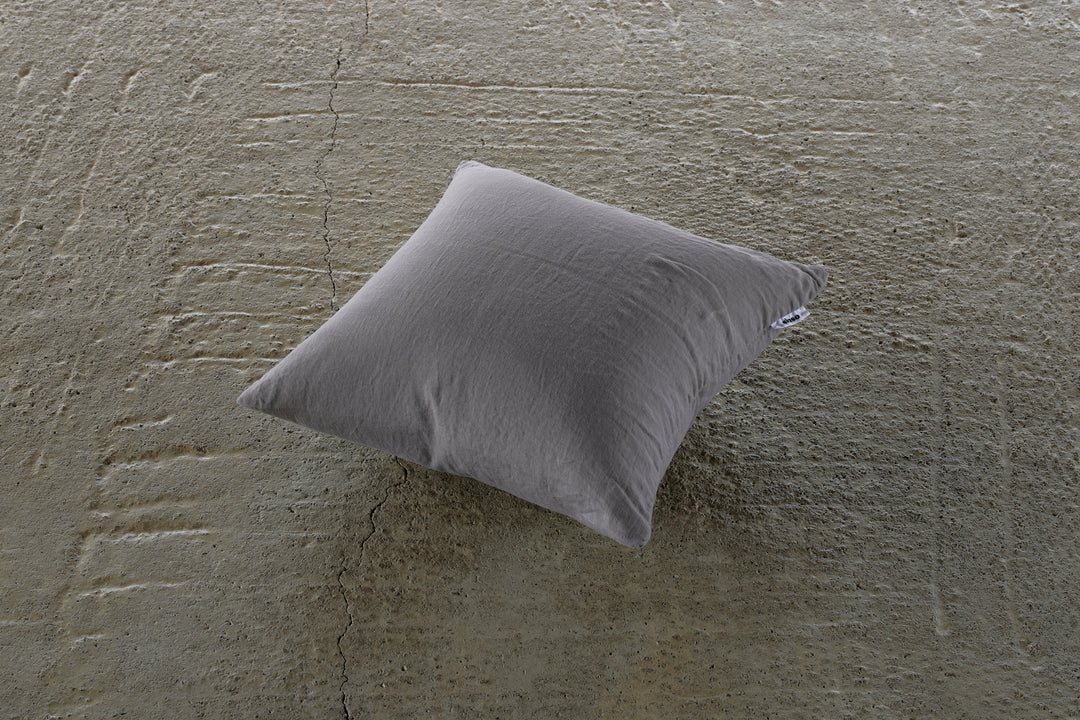 Linen Cushion Cover（Gray）｜クッションカバー